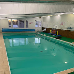 Swimming pool facilities at Brandedleys near Dumfries in the West of Scotland