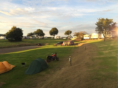 Camping pitches availabe in Dumfries and Galloway at Brandedleys Holiday Park