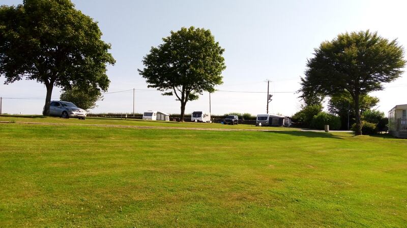 touring caravan pitches near Dumfries in the West of Scotland