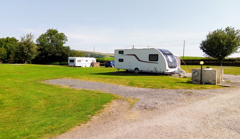 Brandedleys touring caravan site near Dumfries in the West of Scotland